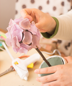 独立開業支援スクール：お花（プリザーブドフラワー）レッスン：趣味クラス