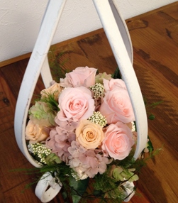 独立開業支援スクール：お花レッスン（プリザーブドフラワー）