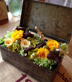 独立開業支援スクール：お花レッスン（プリザーブドフラワー）